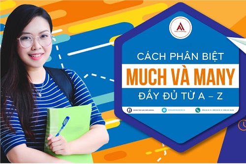 CÁCH PHÂN BIỆT MUCH VÀ MANY ĐẦY ĐỦ TỪ A - Z