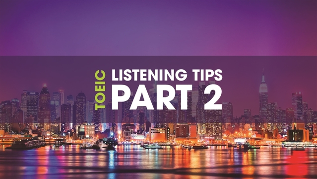 mẹo thi toeic part 2