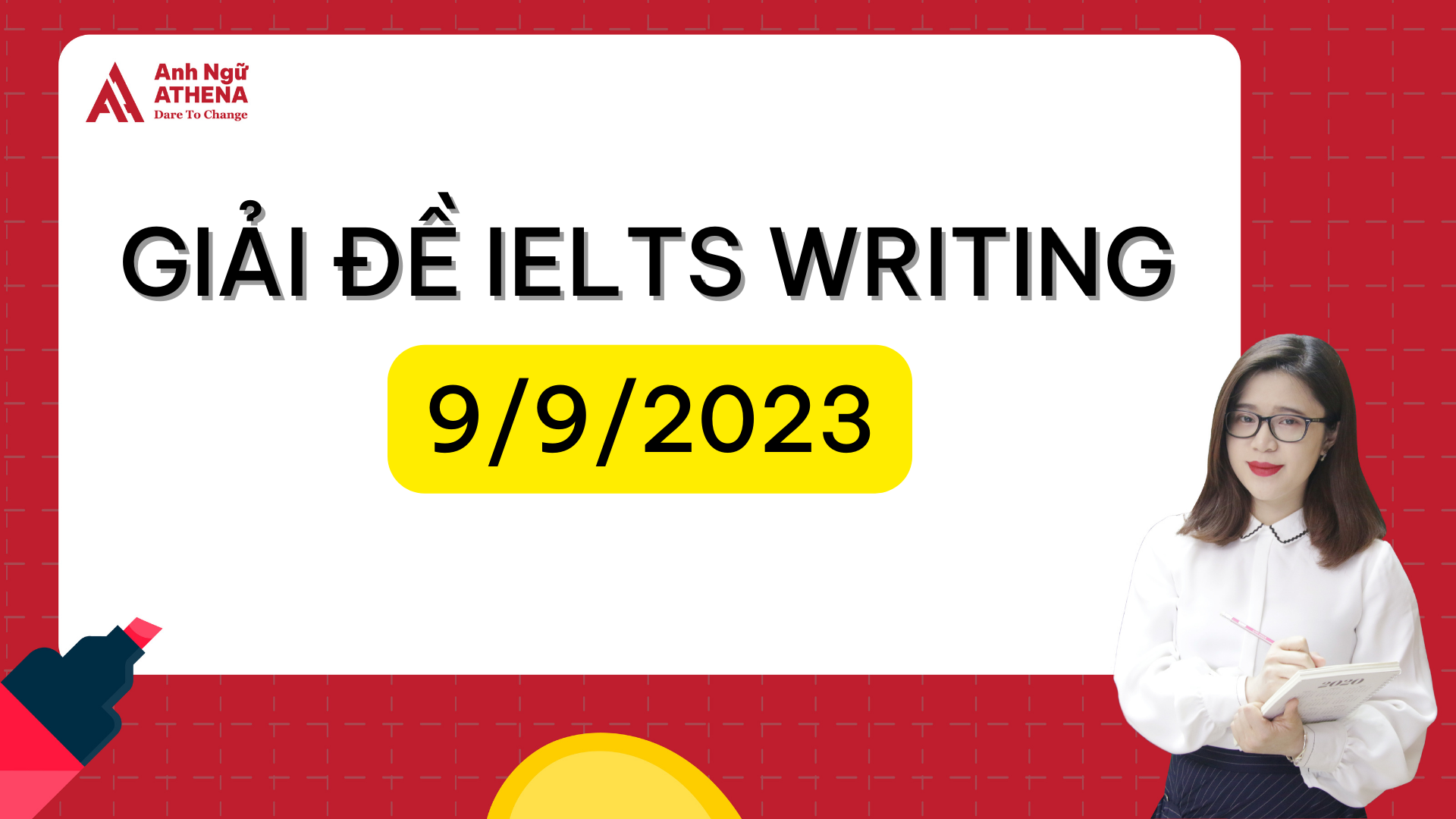 Giải FULL đề IELTS Writing - 09/09/2023