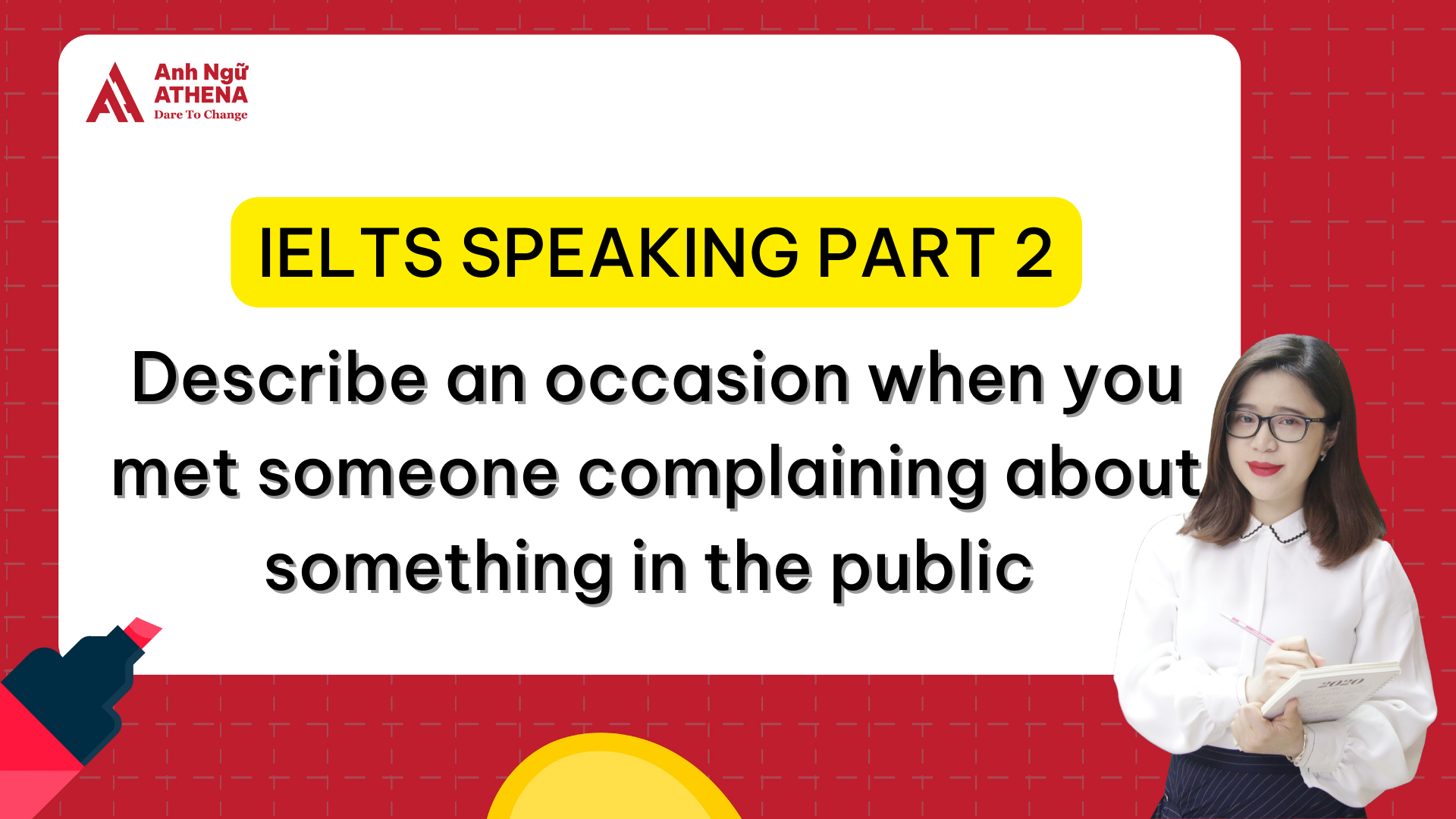 Describe an occasion when you met someone complaining about something in the public 