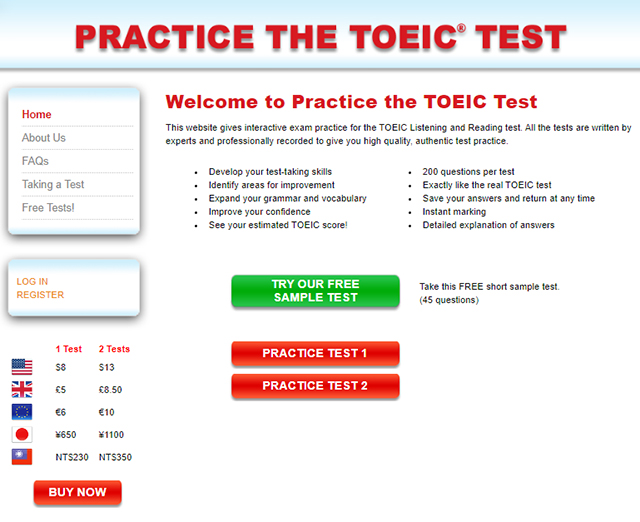 Toeic Computer Based Test Simulation Gợi ý cho bạn 5 website luyện thi Toeic online miễn phí tốt nhất