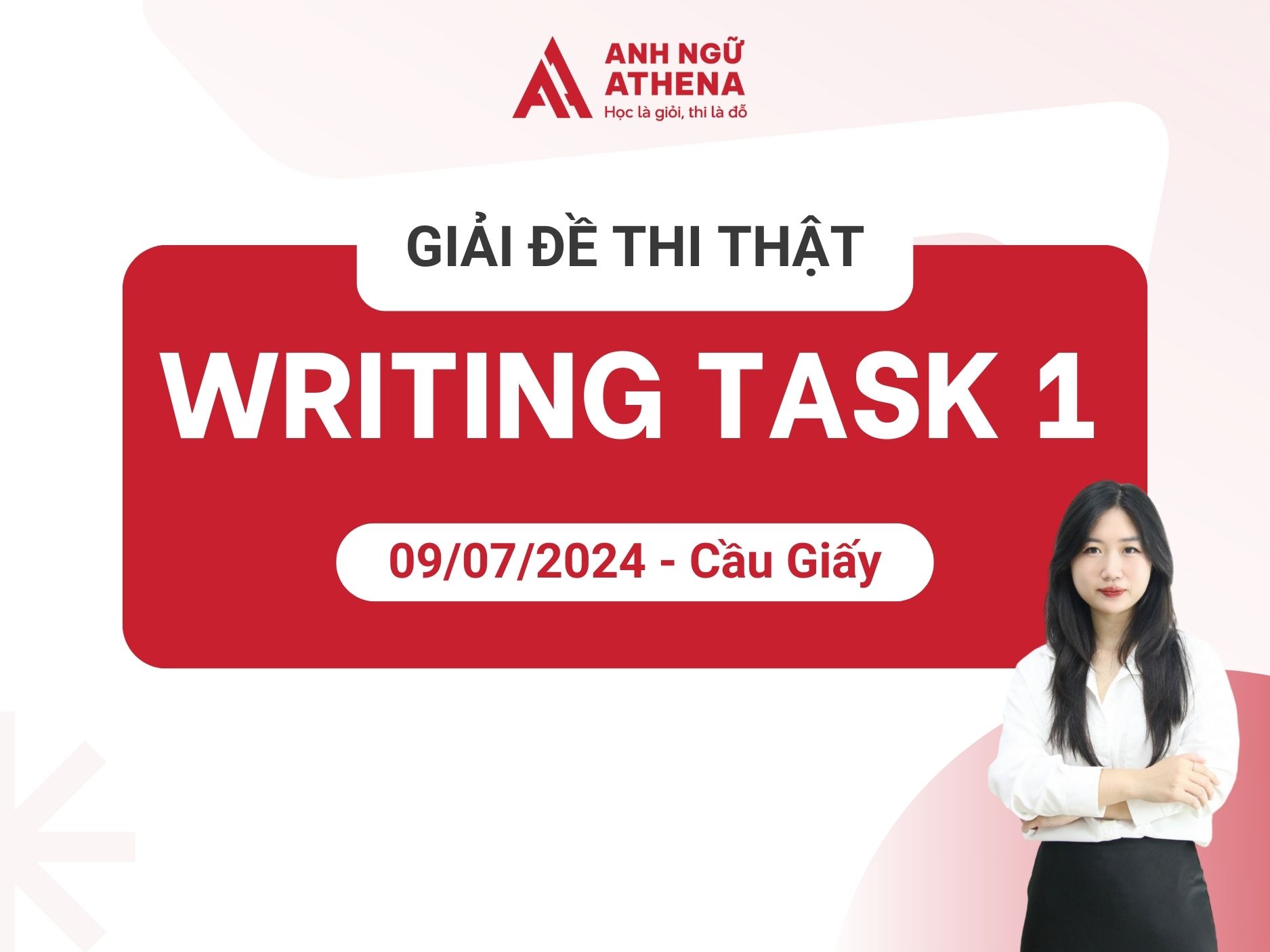 Giải đề IELTS Writing Task 1 mới nhất ngày 09/07/2024 tại BC Cầu Giấy