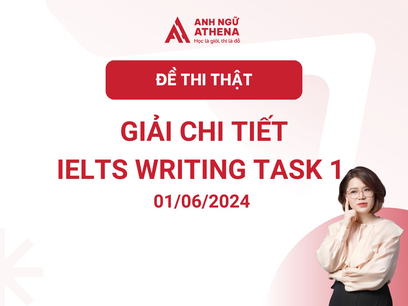 Phân tích và chữa chi tiết đề IELTS Writing Task 1 ngày 01/06/2024