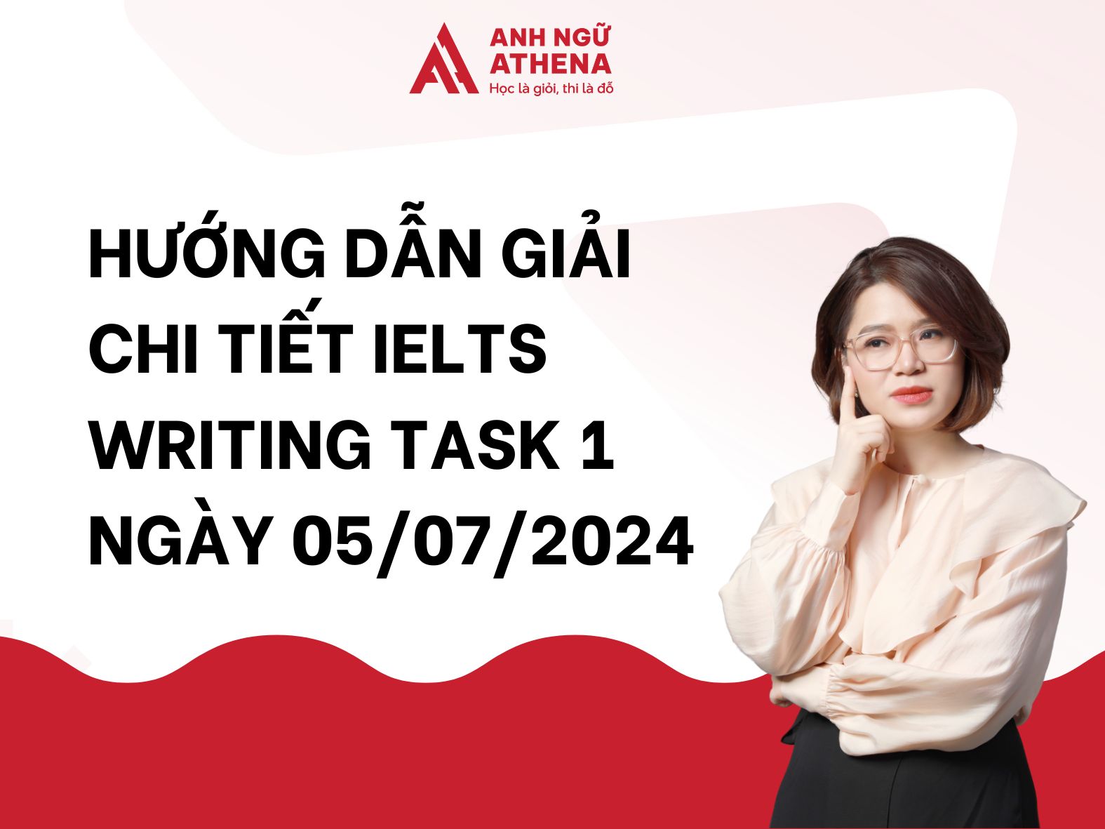 Hướng dẫn giải đề thi thật IELTS Writing Task 1 ngày 05/07/2024